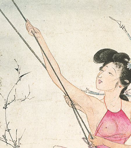 丘北县-胡也佛的仕女画和最知名的金瓶梅秘戏图